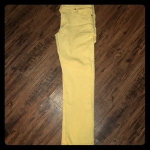 Canary Yellow Rue 21 Skinny Jeans
